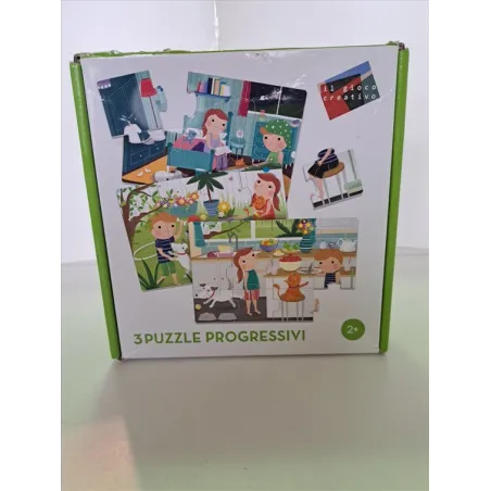 Puzzle Progressive Djeco 3 PZ