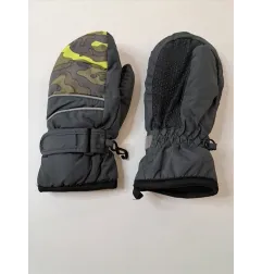 Guanti Muffole Grigi Militari 5/8 A