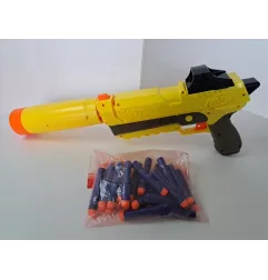 Fucile Nerf Giallo Con Colpi
