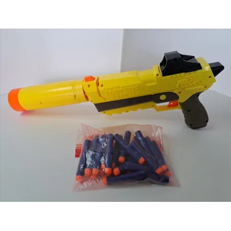 Fucile Nerf Giallo Con Colpi
