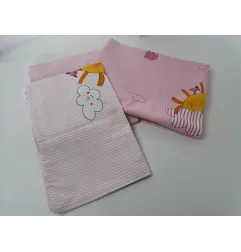 Set Lettino Lenzuolo a Sacco Per Piumino E Federa