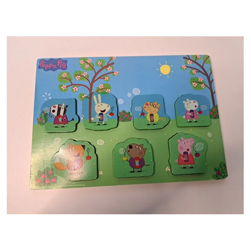 Puzzle Incastri In Legno Peppa Pig