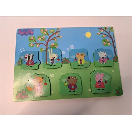 Puzzle Incastri In Legno Peppa Pig