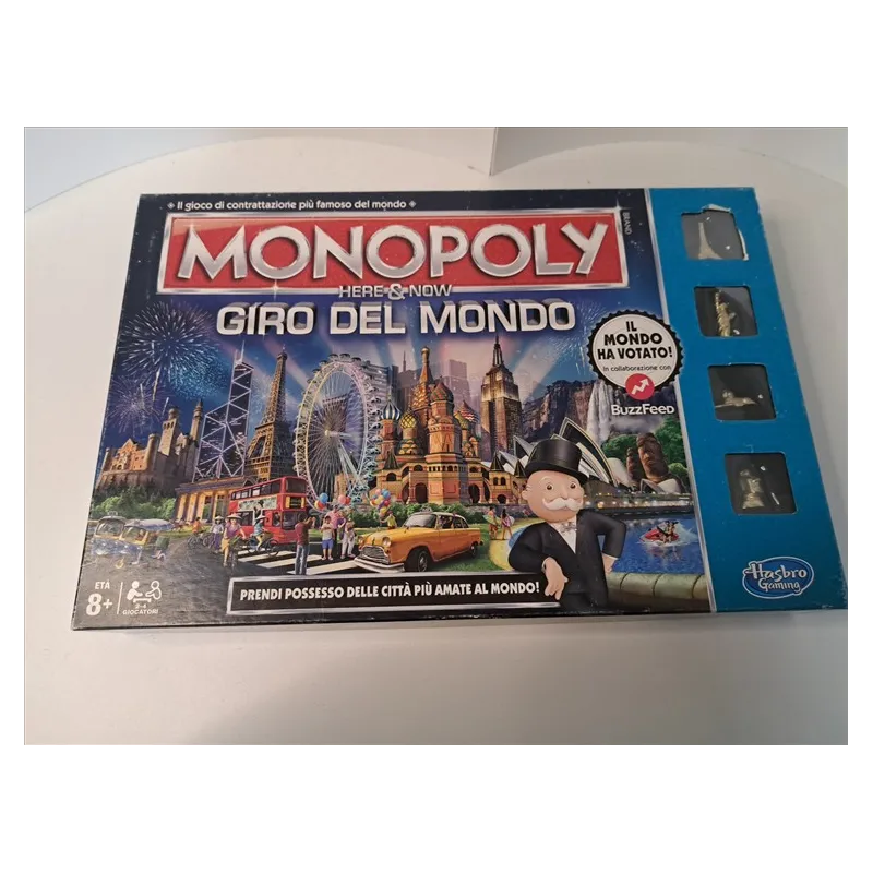 Gioco Giro Del Mondo Monopoly Here&Now