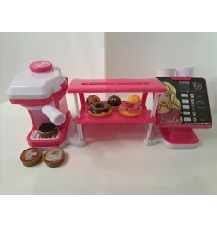 Barbie Cafè Coffee Shop Parlante Con Accessori