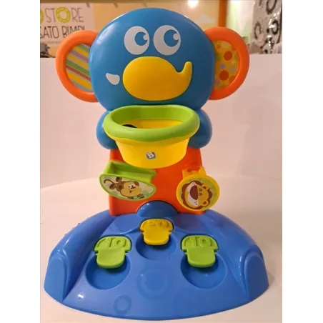 Canestro Elefantino Con Pallina Che Si Illumina