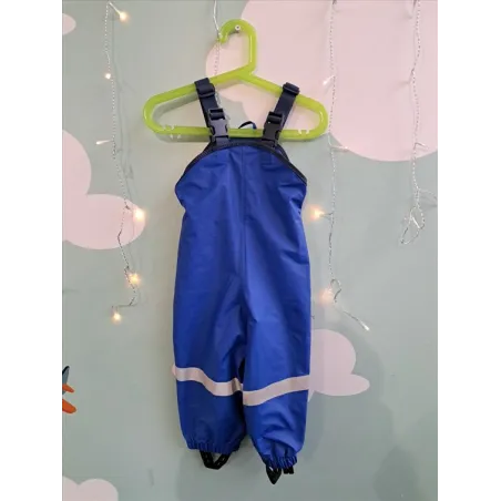 Salopette Impermeabile Playshoes Blu 12/18 M