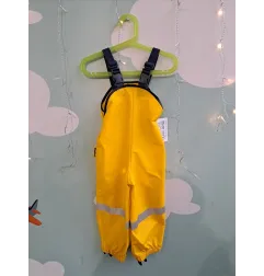 Salopette Impermeabile Playshoes Gialli 12/18 M