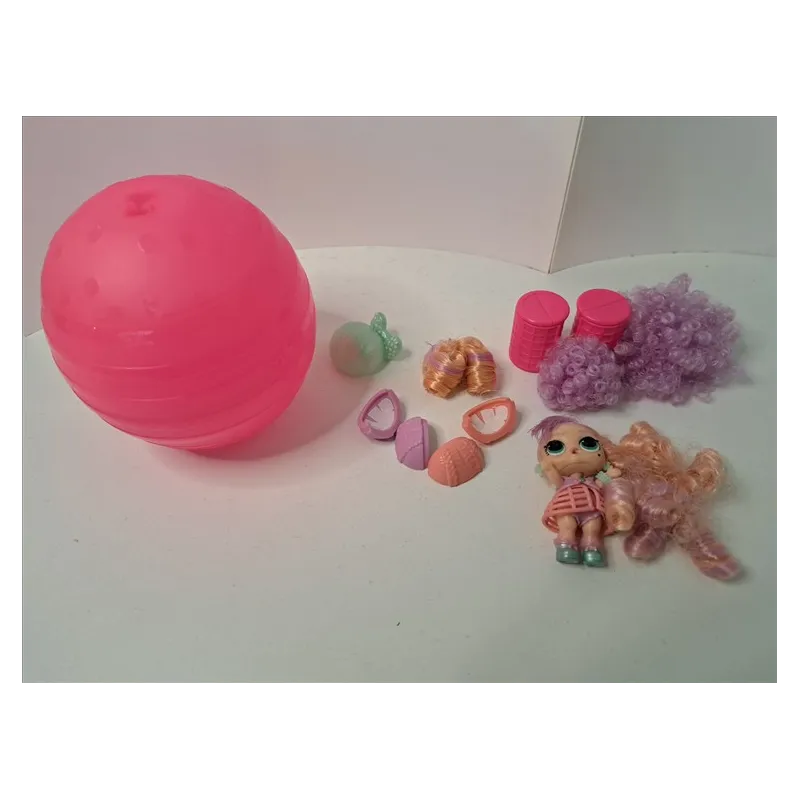 Sfera LOL Con Bambolina e Parrucche