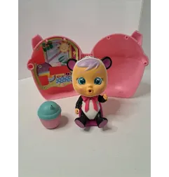 Bambola Cry Babies Magic Tears Con Casetta e Accessori Panda