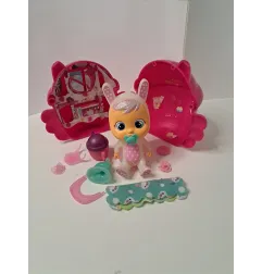 Bambola Cry Babies Magic Tears Con Casetta e Accessori Coniglietto