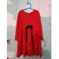 Vestito Rosso Stelline Natalizio 9/11 A