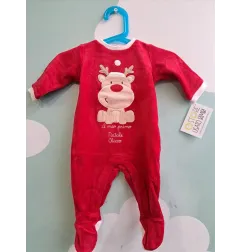 Tutina Natalizia Rossa Renna Chicco 3 M