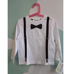 Maglia Maniche Lunghe Con Papillon 2/4 A Nuova