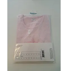 Canottiera Mezze Maniche Bimba Rosa 8 A Nuova