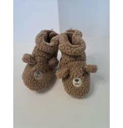 Pantofole Scaldotti Piedi a Orsetto 12/18 M (n 18/20)