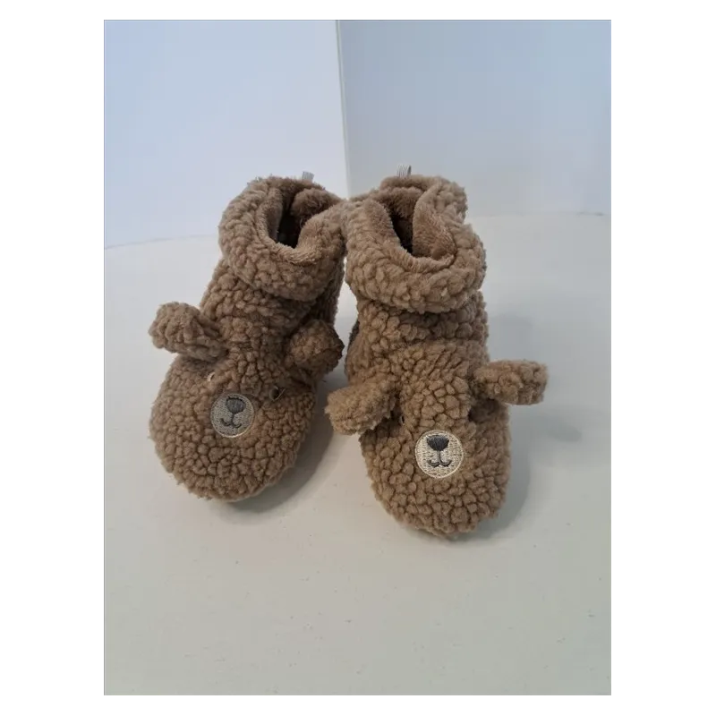 Pantofole Scaldotti Piedi a Orsetto 12/18 M (n 18/20)