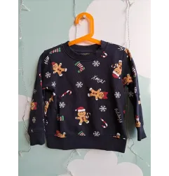 Felpa Blu Natalizia OVS 3/4 A