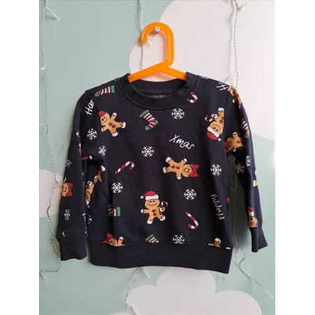 Felpa Blu Natalizia OVS 3/4 A