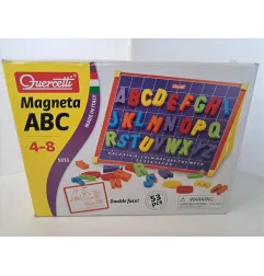 Gioco Quercetti Lavagnetta Con Lettere e Numeri Magnetici