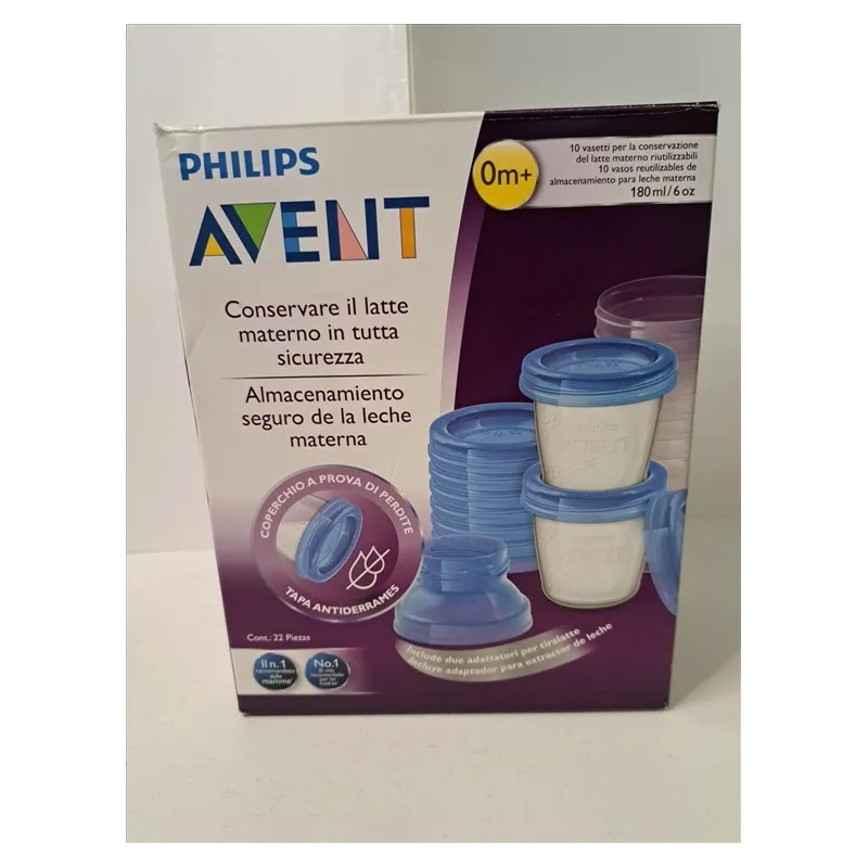 Barattoli Philips Per Conservazione Latte Materno
