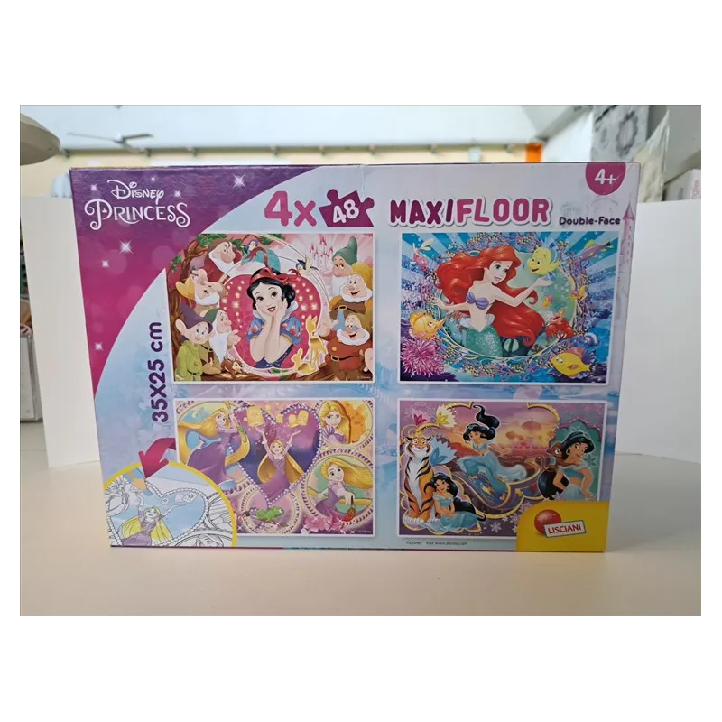 Puzzle Principesse 4 Diversi