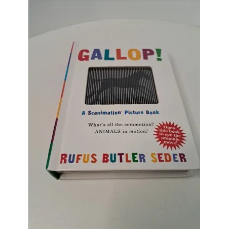 Libro Città Del Sole Gallop! - Scanimation Picture Book