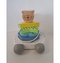 Impilabile In Legno Trainabile