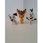 Personaggi Disney Olaf, Dalmata e Bambi