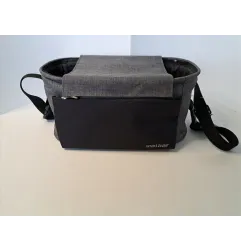 Portaoggetti / Borsa Piccola Per Passeggino, Carrozina Nero E Grigio