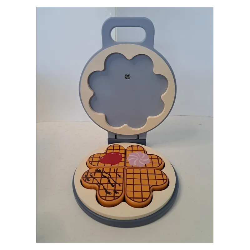 Piastra Gioco Per Waffle In Legno Con Waffle