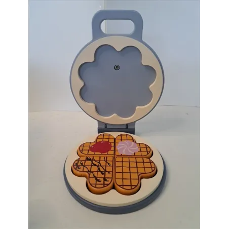 Piastra Gioco Per Waffle In Legno Con Waffle