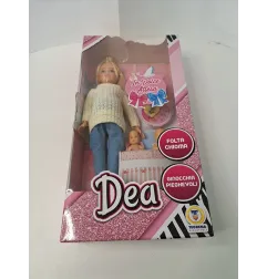 Bambola Tipo Barbie In Dolce Attesa Con 2 Gemelli Nuovo