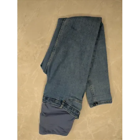 Jeans Premaman Con Fascione Elastico In Vita Taglia 40