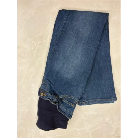 Jeans Premaman Con Fascione Elastico In Vita Taglia 40