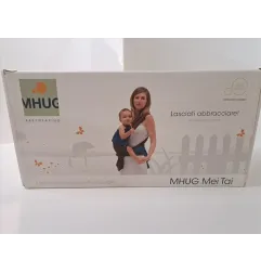 Fascia / Marsupio Mhug Mei Tai Da 3,5 Kg A 18 Kg Rosso