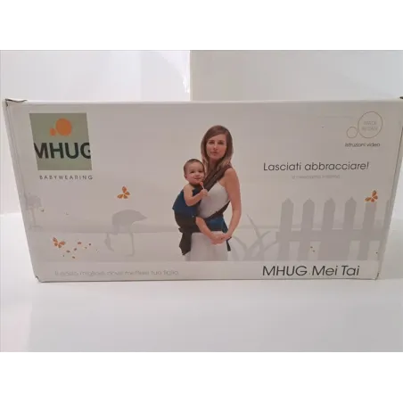 Fascia / Marsupio Mhug Mei Tai Da 3,5 Kg A 18 Kg Rosso