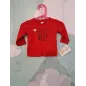 Maglia Maniche Lunghe Rosse Zara 3/6 M