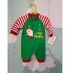 Tutina Natalizia Babbo Natale 3 M - 62 Cm Mai Usata