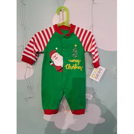 Tutina Natalizia Babbo Natale 3 M - 62 Cm Mai Usata