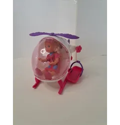 Elicottero Con Bambolina Tip Barbie
