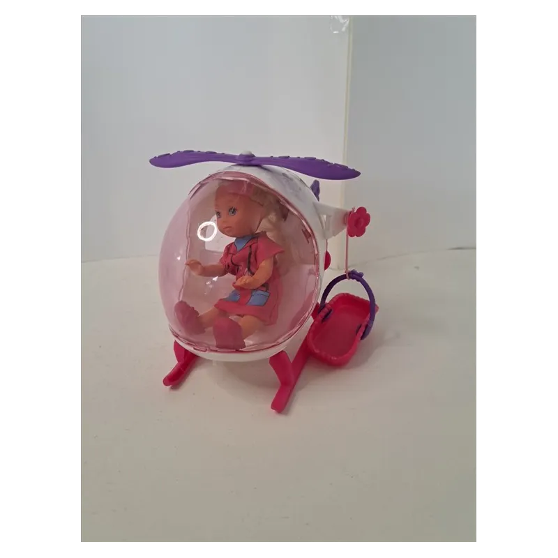 Elicottero Con Bambolina Tip Barbie