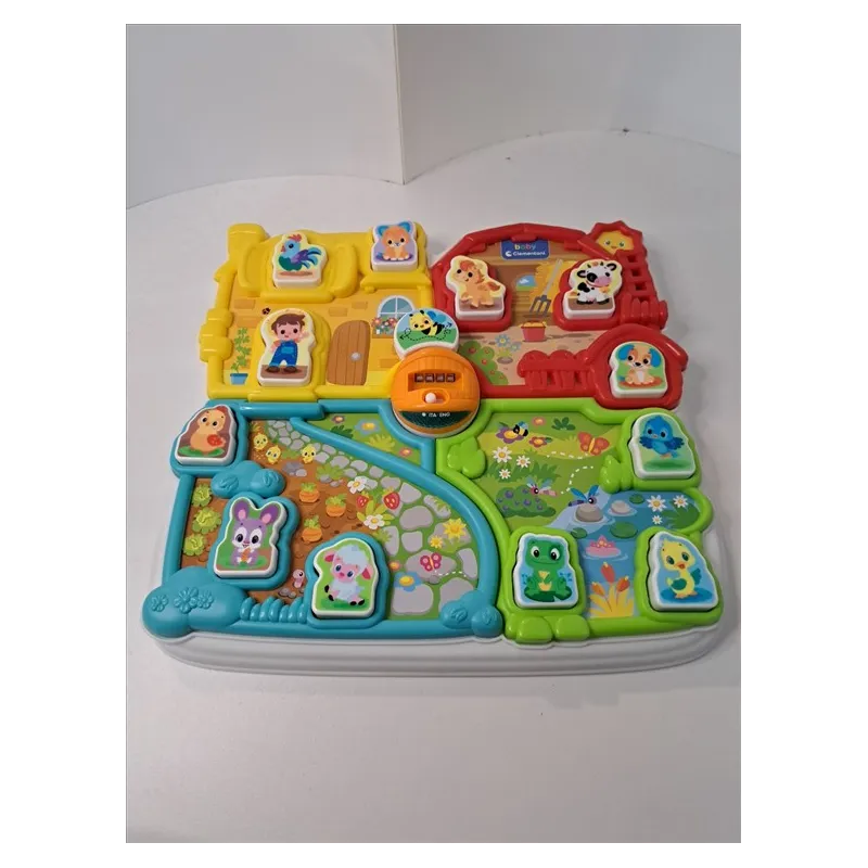 La Fattoria Sonora Con Incastri Beby Clementoni