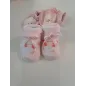 Calzine Nascita Rosa + Babbucce Nascita Rosa