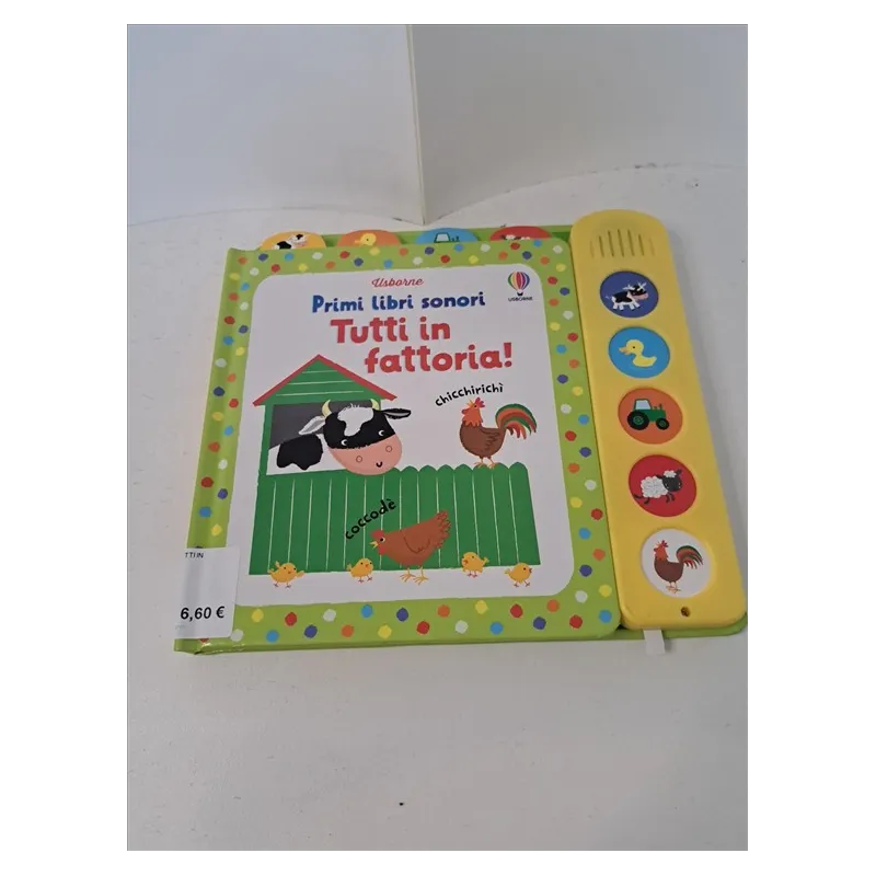 Libro Tattile Sonoro Tutti In Fattoria