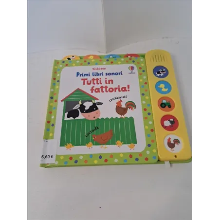 Libro Tattile Sonoro Tutti In Fattoria