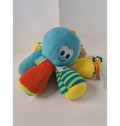 Sonaglio Polpo Colorato Con Specchietto Anche Da Appendere