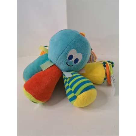 Sonaglio Polpo Colorato Con Specchietto Anche Da Appendere