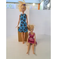 Barbie Vestito Gattini e Barbie Vestito Fucsia