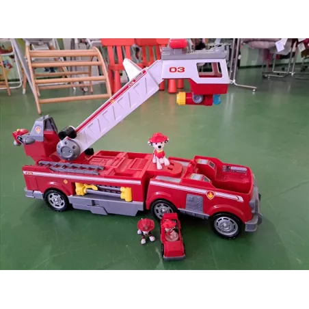 Paw Patrol Camion dei Pompieri Ultimate Fire Truck Di Marshal, Suoni, Luci E Personaggio
